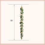 idyllic 6ft Spring White Peony Climbing Vine Decoration Artificial Floral Garland for Front Door Window Porch Mantel Staircase Table Runner Wedding Indoor Outdoor Home Decor idyllic 6ft Spring White Peony Climbing Vine Decoration Artificial Floral Garland for Front Door Window Porch Mantel Staircase Table Runner Wedding Indoor Outdoor Home Decor