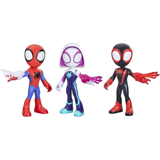 Spidey and his Amazing Friends Supersized Hero Multipack, 3 Large Action Figures, Marvel Preschool Super Hero Toy, Ages 3 and Up, 9 Inches (Amazon Exclusive) Spidey and his Amazing Friends Supersized Hero Multipack, 3 Large Action Figures, Marvel Preschool Super Hero Toy, Ages 3 and Up, 9 Inches (Amazon Exclusive)