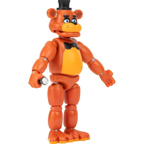 Jazwares Five Nights at Freddy’s Classic Freddy - 5-Inch Articulated Figure with Jumpscare Feature and Glow-in-The-Dark Eyes