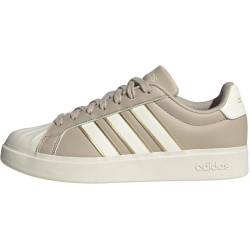 adidas Womens Streettalk Lace Up Sneakers Shoes Casual - White