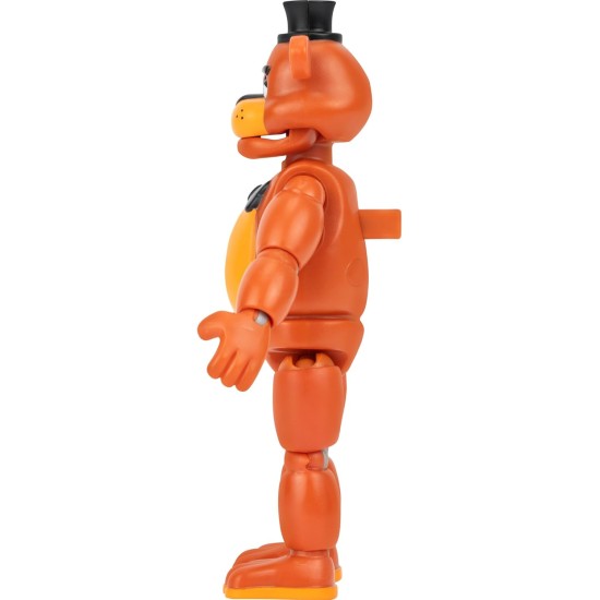 Jazwares Five Nights at Freddy’s Classic Freddy - 5-Inch Articulated Figure with Jumpscare Feature and Glow-in-The-Dark Eyes