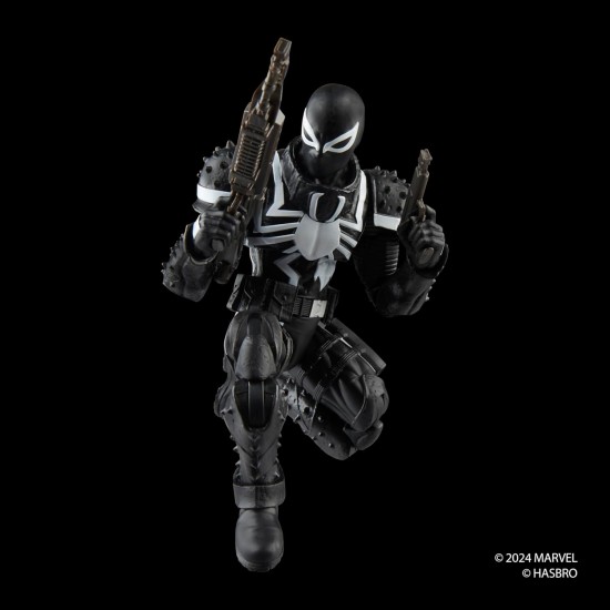 Marvel Legends Series Agent Venom (Flash Thompson), Retro Comics Collectible 6-Inch Scale Action Figure