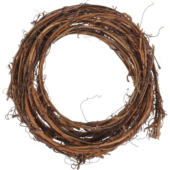 Homoyoyo 15 Feet Grapevine Twig Garland DIY Crafts Natural Twig Garland Wreaths Hanging Decor for Wedding Holiday Party Wall Door Home Christmas Decor