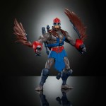 Masters of The Universe Origins Action Figure 200X Cartoon Collection Stratos, 5.5 Inch 1980s Motu TV Hero, Detailed Design & Arm Wing Attachments