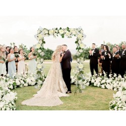 2 Pakc Artificial Peony Garland, 12ft Floral Greenery Garland with Mixed Peony Flowers and Green Leaves for Wedding Dining Table Home Party Decor (2, White) 2 Pakc Artificial Peony Garland, 12ft Floral Greenery Garland with Mixed Peony Flowers and Green Leaves for Wedding Dining Table Home Party Decor (2, White)