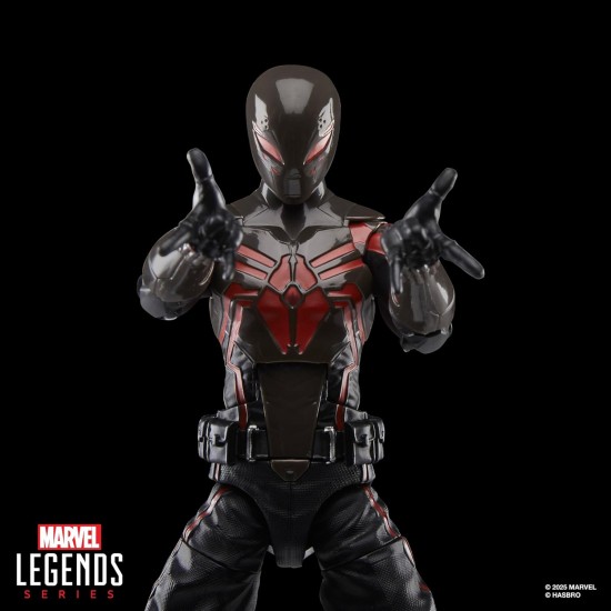 Marvel Legends Series Gamerverse Miles Morales Brooklyn 2099 Suit, Spider-Man 2 Video Game -Inspired Collectible 6 Inch Action Figure