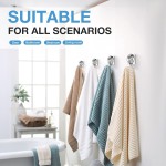 Wreath Hanger, ABS Plastic and TPU Rubber, Easy to Install and Remove, No Hole Punched, Gun-Black Plated Polished Super Suction for Garland Decoration, 2 Pack