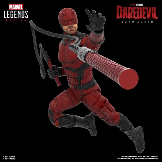 Marvel Legends Series Daredevil: Born Again Daredevil Collectible 6-Inch Action Figure
