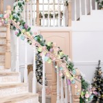 5.9 Feet Christmas Pastel Ball Garland Candy Christmas Ornament Shatterproof Xmas Party Decorations for Home Indoor Outdoor Xmas Tree Fireplace Wreath Decor(Pastel Style)