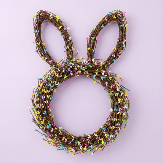 30 Pcs Easter Artificial Berry Garland Spring Pip Berry Sprays Pastel Picks Stems Floral Picks Stems for Easter Vase Filler Centerpieces Craft Wreath Making Home Decor (6 Colors)