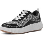 DREAM PAIRS Women Chunky City Tweed Comfortable Casual Platform Fashion Sneaker