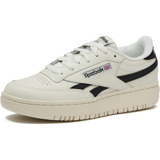 Reebok Womens Club C Double Revenge Platform Tennis Shoes for Women, Fashion Womens Sneakers