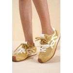 Project Cloud Womens Shoes with Leather Memory Foam Insole Trendy Sneakers for Women - Lightweight & Non-Slip Womens Sneakers Walking Shoes for Women Footwear (Lowy)