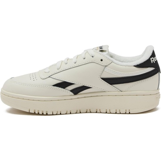 Reebok Womens Club C Double Revenge Platform Tennis Shoes for Women, Fashion Womens Sneakers