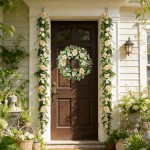 idyllic 6ft Spring White Peony Climbing Vine Decoration Artificial Floral Garland for Front Door Window Porch Mantel Staircase Table Runner Wedding Indoor Outdoor Home Decor idyllic 6ft Spring White Peony Climbing Vine Decoration Artificial Floral Garland for Front Door Window Porch Mantel Staircase Table Runner Wedding Indoor Outdoor Home Decor