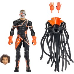 Mattel WWE Elite Collection Action Figure & Accessories, Premium Live Event Stardust Set, Wrestlemania with Sam Roberts Build-A-Figure Parts