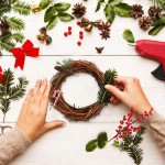 Homoyoyo 15 Feet Grapevine Twig Garland DIY Crafts Natural Twig Garland Wreaths Hanging Decor for Wedding Holiday Party Wall Door Home Christmas Decor