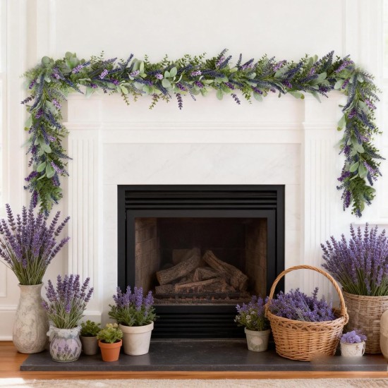 idyllic 6ft Lavender Bunny Ear Vine Garland Artificial Flower Decor for Front Door Window Porch Mantel Stair All Year Indoor Outdoor Home Decor idyllic 6ft Lavender Bunny Ear Vine Garland Artificial Flower Decor for Front Door Window Porch Mantel Stair All Year Indoor Outdoor Home Decor