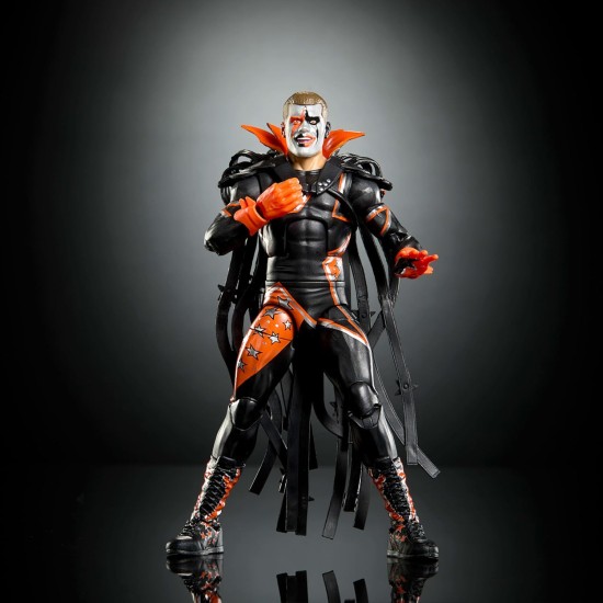 Mattel WWE Elite Collection Action Figure & Accessories, Premium Live Event Stardust Set, Wrestlemania with Sam Roberts Build-A-Figure Parts