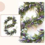 idyllic 6ft Lavender Bunny Ear Vine Garland Artificial Flower Decor for Front Door Window Porch Mantel Stair All Year Indoor Outdoor Home Decor idyllic 6ft Lavender Bunny Ear Vine Garland Artificial Flower Decor for Front Door Window Porch Mantel Stair All Year Indoor Outdoor Home Decor